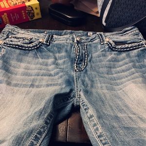 Size 36 Miss Me easy boot cut jeans